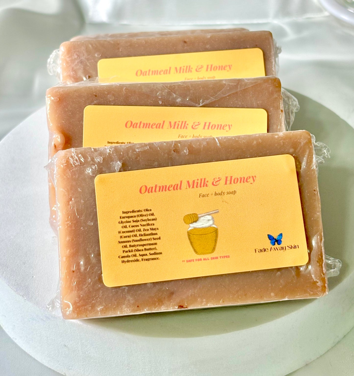 Oatmeal milk & Honey Soap Bar